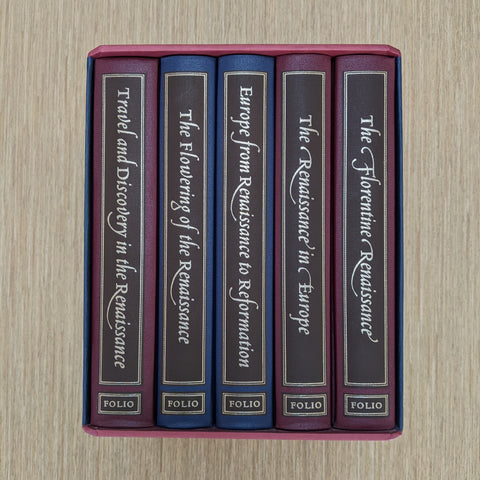 The Story of the Renaissance (Folio Society, 5 volumes)
