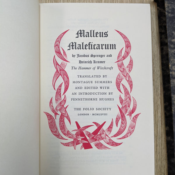 Malleus Maleficarum - The Hammer of Witchcraft
